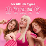 Gentle Detangling Hair Brush for Wet & Dry Hair with Flexible Anti-Breakage Bristles