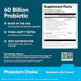 Advanced Probiotic Supplement for Digestive, Gut & Immune Health Support