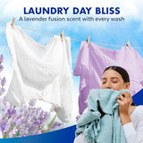 Laundry Sanitizer & Odor Eliminator – Color Safe, Lavender Scent, Kills 99.9% of Bacteria