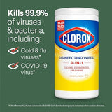 Disinfecting Cleaning Wipes – Multi-Surface Germ-Killing Wipes with Fresh & Citrus Scent