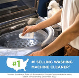 Washing Machine Cleaner Tablets – Deep Clean Odor & Grime Remover for All Washers (6-Month Supply)
