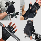 Breathable Workout Gloves for Weight Lifting, Gym Training & Cycling