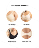 SHAPERMINT Bras for Women - Bras for Women no Underwire, Bralettes for Women Plus Size, Wireless Push up Bra