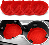 Silicone Car Cup Holder Coaster Inserts – Universal Non-Slip, Anti-Spill, Scratch-Proof Interior Accessories