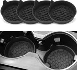 Silicone Car Cup Holder Coaster Inserts – Universal Non-Slip, Anti-Spill, Scratch-Proof Interior Accessories