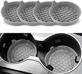Silicone Car Cup Holder Coaster Inserts – Universal Non-Slip, Anti-Spill, Scratch-Proof Interior Accessories