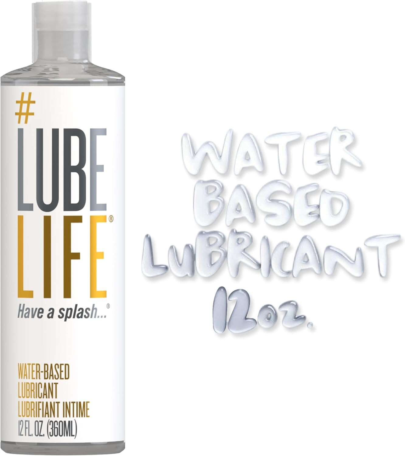 Lubricante personal a base de agua: fórmula suave y que no mancha