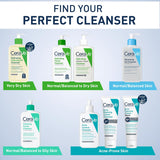 Cerave Foaming Facial Cleanser | Daily Face Wash for Oily Skin with Hyaluronic Acid, Ceramides, and Niacinamide| Fragrance Free | 16 Fluid Ounce