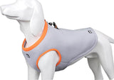SGODA Dog Cooling Vest Harness Cooler Jacket Grey Green X-Large