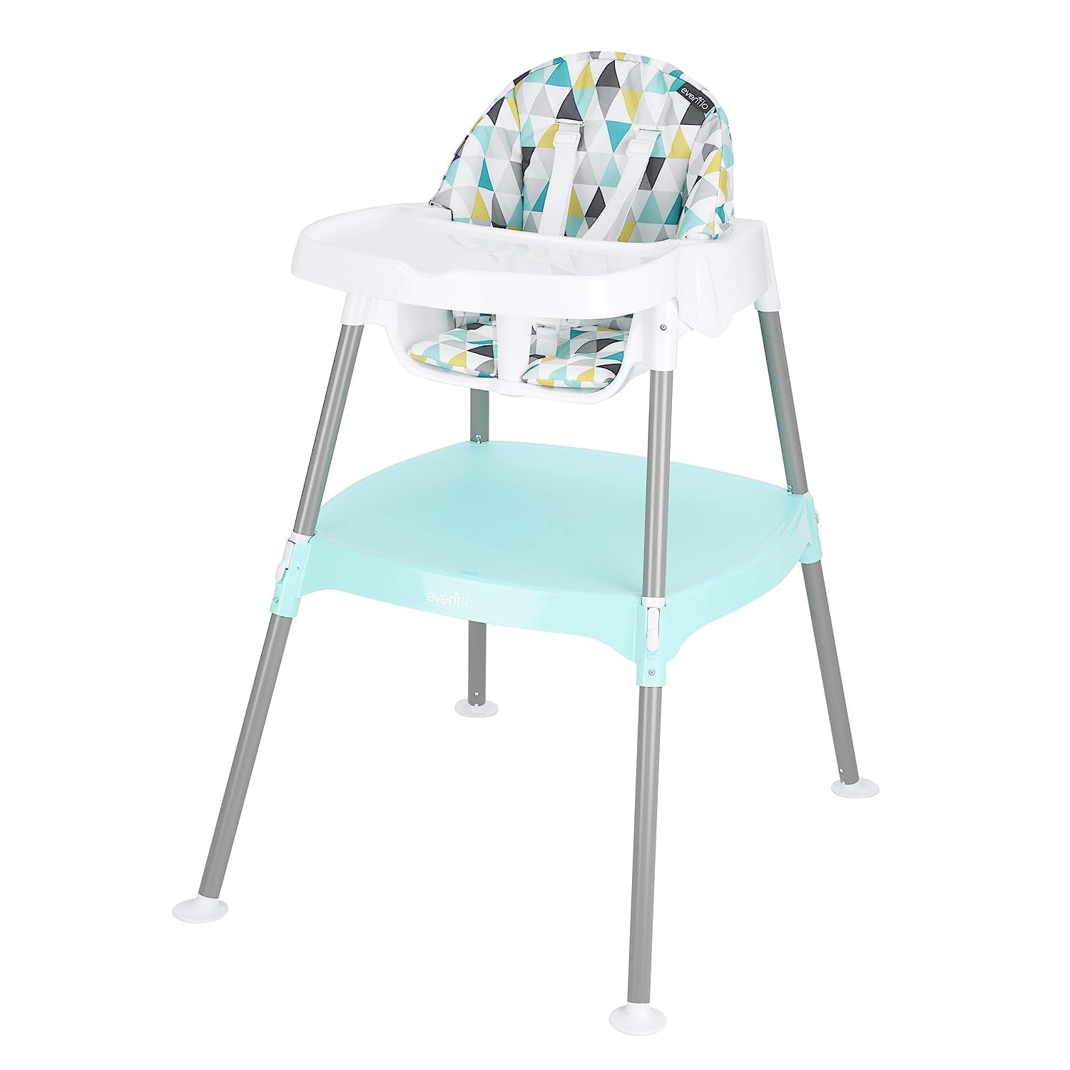 Silla alta convertible Eat & Grow 4 en 1 de Evenflo, poliéster 