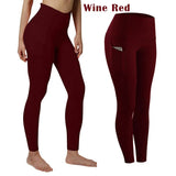 High-Waisted Seamless Leggings for Women – Ankle-Length, Solid Color, All-Season Fit