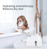 Professional Ozone Facial Steamer – Warm Mist Humidifier for Deep Skin Cleansing & Hydration