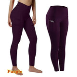 High-Waisted Seamless Leggings for Women – Ankle-Length, Solid Color, All-Season Fit
