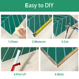 Moldura de pared con azulejos autoadhesivos: moldura flexible para bricolaje para la decoración del hogar
