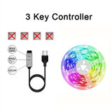 RGB LED Strip Lights – Smart App & Remote Control, USB-Powered, 16 Million Colors