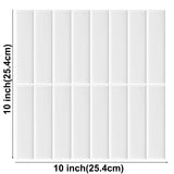 Azulejos 3D autoadhesivos para cocina, baño y decoración de paredes: adhesivos de PVC modernos