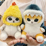 Shark Cat Plush Doll - Cute Car & Room Decor Pendant for Kids & Collectors