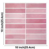 Azulejos 3D autoadhesivos para cocina, baño y decoración de paredes: adhesivos de PVC modernos
