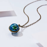 Trendy Unisex Ball Pendant Necklace – Zinc Alloy Chain Link Design