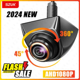 High-Definition Wide-Angle Car Reverse Camera with Night Vision & Waterproof Design