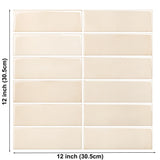 Pegatinas de azulejos de pared 3D despegables y adhesivas: protector contra salpicaduras DIY para cocina y baño