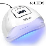 Professional UV LED Nail Lamp – High-Power 81 Bead Gel Polish Dryer for Salon & Home Use