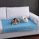 Self-Cooling Pet Mat – Breathable Summer Dog Cooling Pad for All Breeds