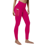 High-Waisted Seamless Leggings for Women – Ankle-Length, Solid Color, All-Season Fit