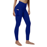 High-Waisted Seamless Leggings for Women – Ankle-Length, Solid Color, All-Season Fit