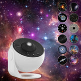 Galaxy Projector Night Light - 360° Rotating Starry Sky & Planetarium for Kids & Adults