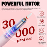 Portable Electric Nail Drill for Manicure & Pedicure – Adjustable Speed, Low Noise & Compact Design