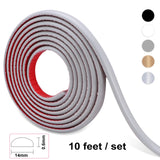 Moldura de pared con azulejos autoadhesivos: moldura flexible para bricolaje para la decoración del hogar