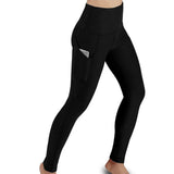 High-Waisted Seamless Leggings for Women – Ankle-Length, Solid Color, All-Season Fit