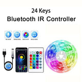 RGB LED Strip Lights – Smart App & Remote Control, USB-Powered, 16 Million Colors