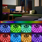 RGB LED Strip Lights – Smart App & Remote Control, USB-Powered, 16 Million Colors