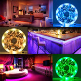 RGB LED Strip Lights – Smart App & Remote Control, USB-Powered, 16 Million Colors