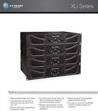 High-Power 750W 2-Channel Professional Audio Amplifier with Versatile Connectivity