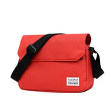 Compact Oxford Canvas Messenger Bag – Unisex Crossbody Shoulder Satchel for Everyday Use