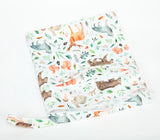 Bolsa impermeable para artículos húmedos y secos con dos bolsillos con cremallera: bolsa con estampado floral