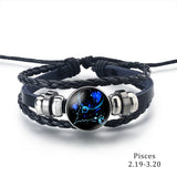 Stylish Leather & Stainless Steel Bracelet – Trendy Unisex Charm Bracelet