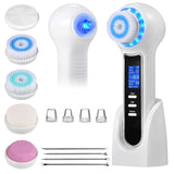 Electric Facial Cleansing Brush & Blackhead Remover with Vacuum Suction for Deep Pore Cleaning
