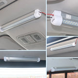 Conjunto de luces LED de lectura para automóviles, embarcaciones, vehículos recreativos y más: energía eficiente, brillante, alimentación de 12 V