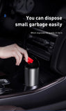 Baseus Car Trash Bin – Sleek & Compact Alloy Garbage Can for Cars & Desktops