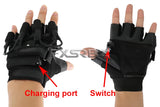 Green Laser Beam Gloves – LED Flash Finger Light Show for DJs, Performers & Nightclub Events