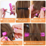 50PCS Hair Perm Rods Set – Multi-Size Cold Wave Curling Rollers for Long & Short Hair