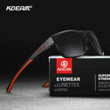 KDEAM Polarized Photochromic Sunglasses – Square Outdoor UV400 Eyewear for Men & Women