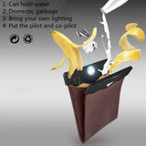 Foldable Hanging Car Trash Bag – Space-Saving Storage & Waste Bin