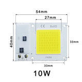 High-Power COB LED Chip – 10W to 50W | IP65 Waterproof | Smart IC | No Driver Needed
