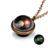 Trendy Unisex Ball Pendant Necklace – Zinc Alloy Chain Link Design