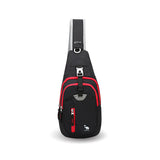 Lightweight Waterproof Crossbody Sling Bag for iPad – Unisex Chest Shoulder Daypack